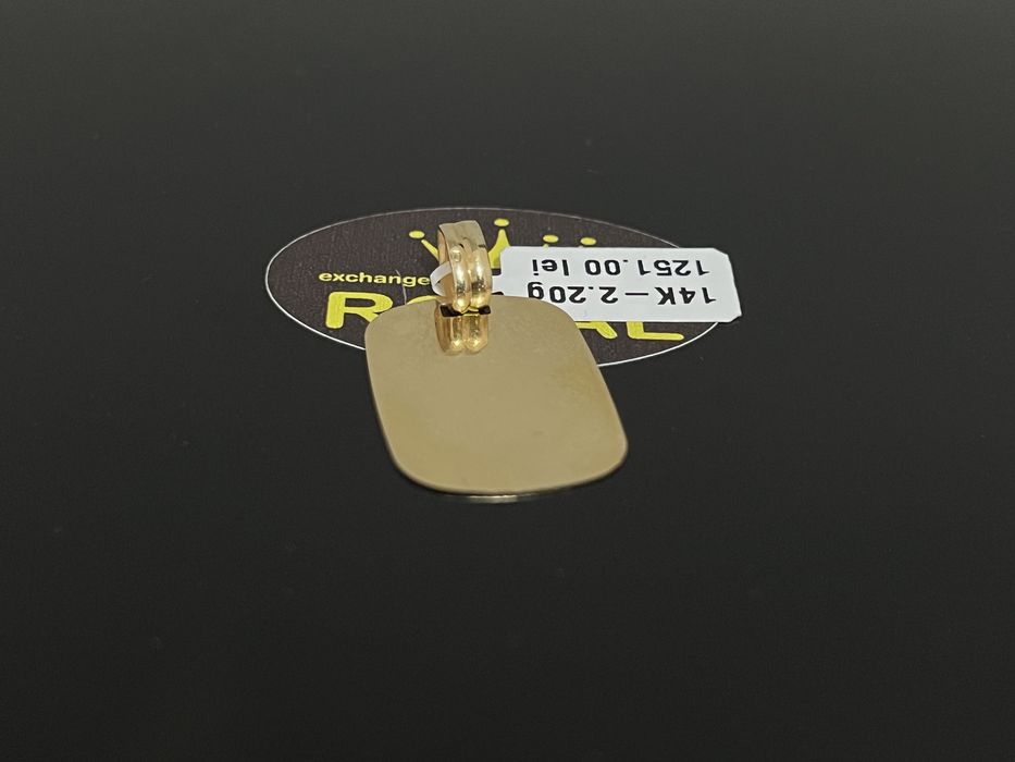 Bijuteria Royal CB : Pandant aur nou 14k 2,20gr