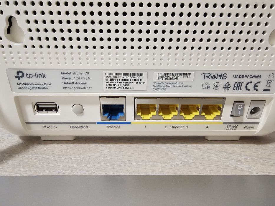 Router Archer C9  Gigabit Dual Band AC1900