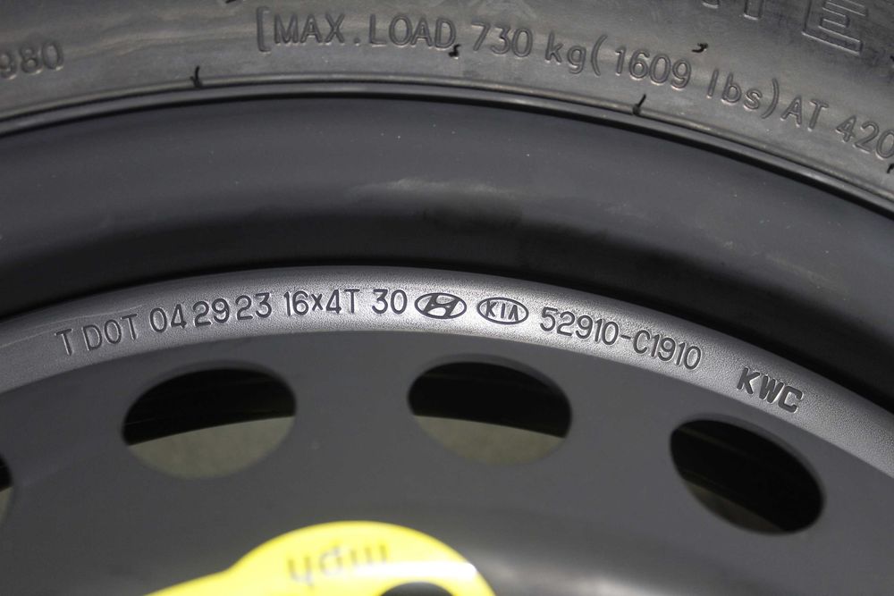 Резервна гума (патерица) 16" 5х114,3 Kia, Hyundai