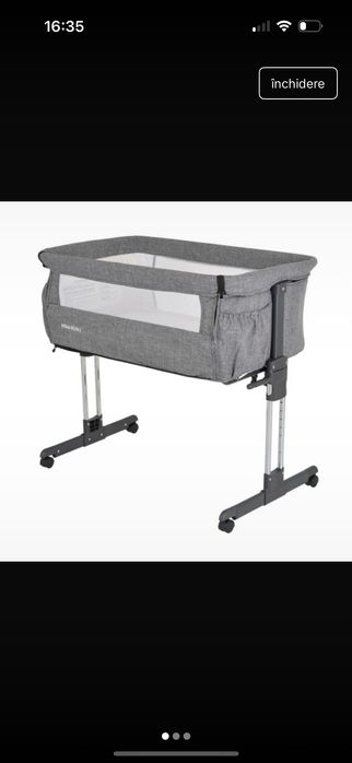 Pătuț bebe c-o sleeping