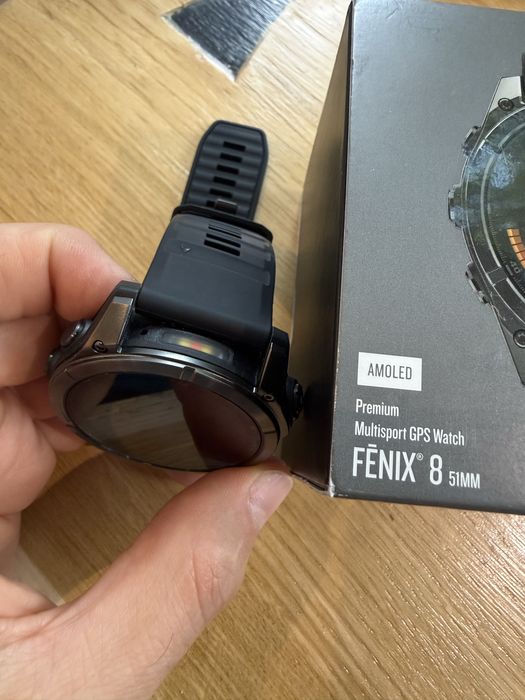 Garmin Fenix 8 AMOLED 51mm NOU - Factura, Garanție 24 luni + Curea noua
