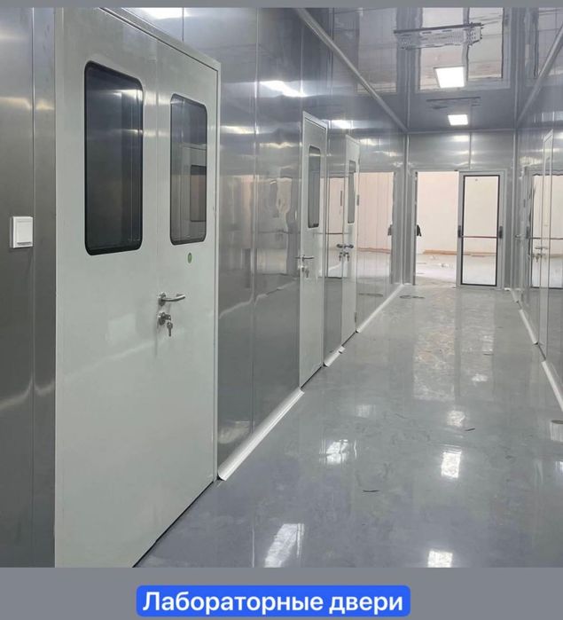 Двери для больниц и медицинских учреждений межкомнатные и операционные