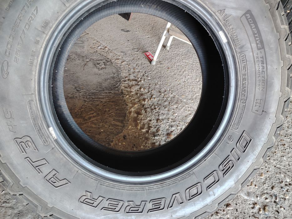 265/70 R17 Cooper Discover AT  M+S