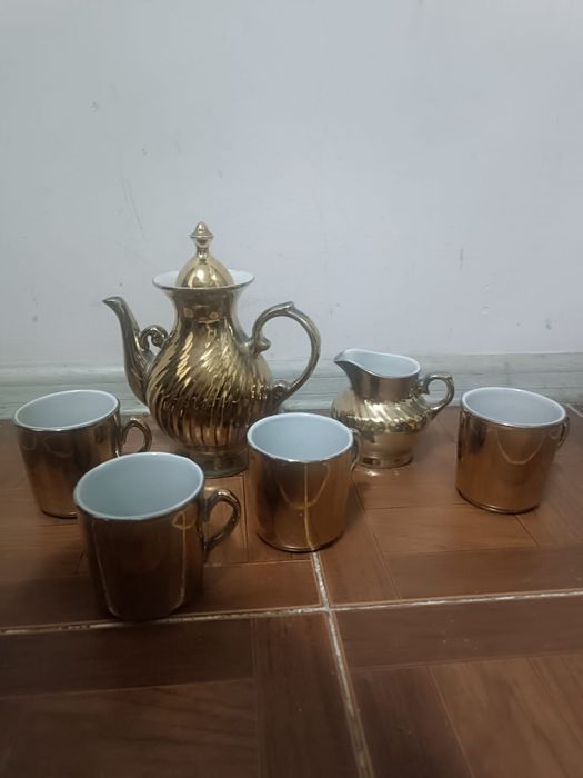 Золотой чайный набор