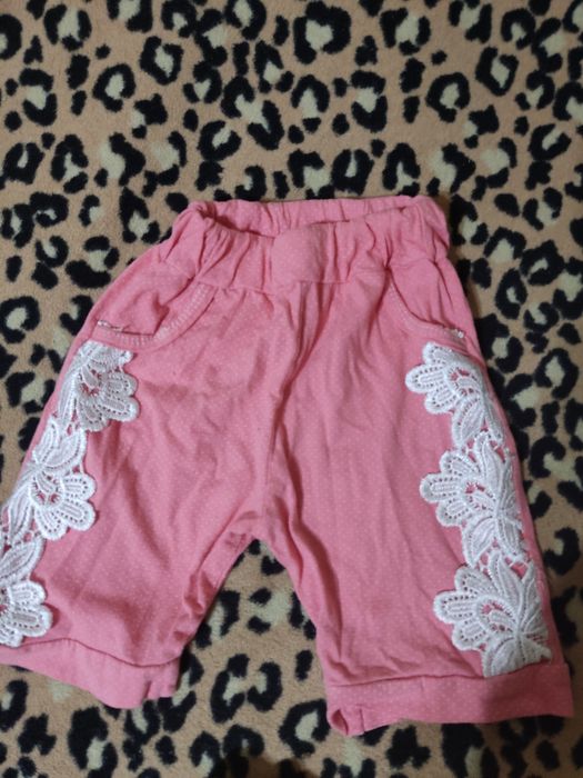 Летние шорты на девочку