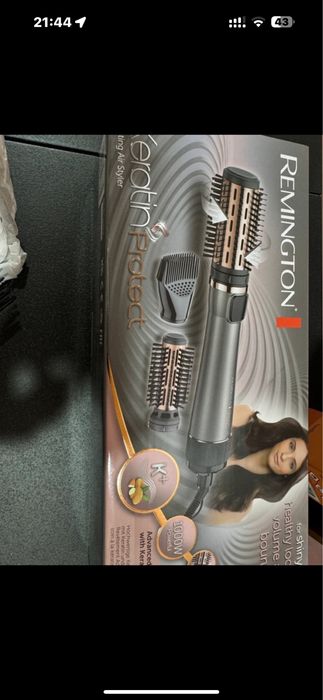 Perie de par rotativa-noua!