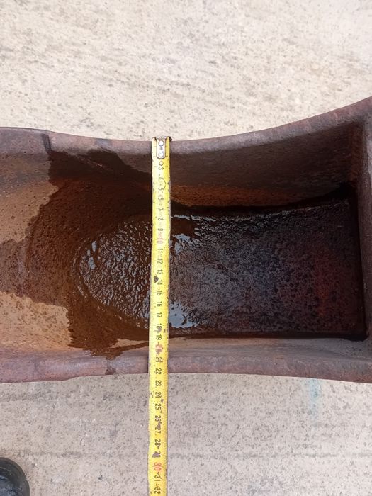 Cupa 22 cm profil circular miniexcavator 1.8 2.3 tone