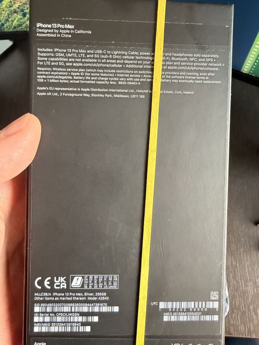 Iphone 13 pro max 256gb liber de retea, ca nou