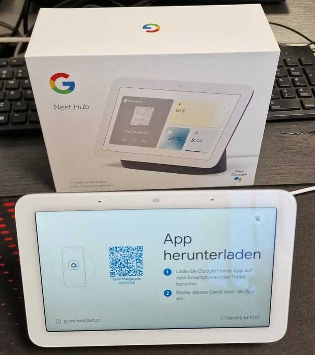 Google Nest Hub (Gen 2) - Smart Display 7"