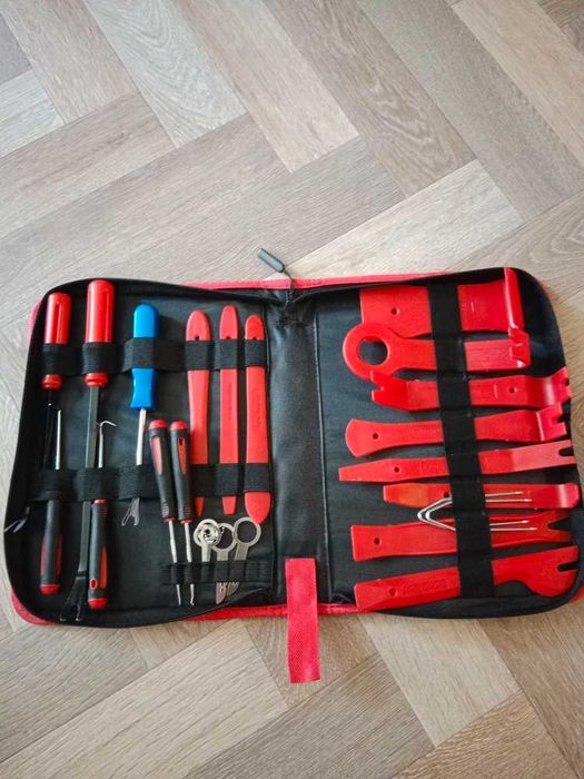 Набор инструментов для разбора салона авто (панелей, обшивки) 19 шт.