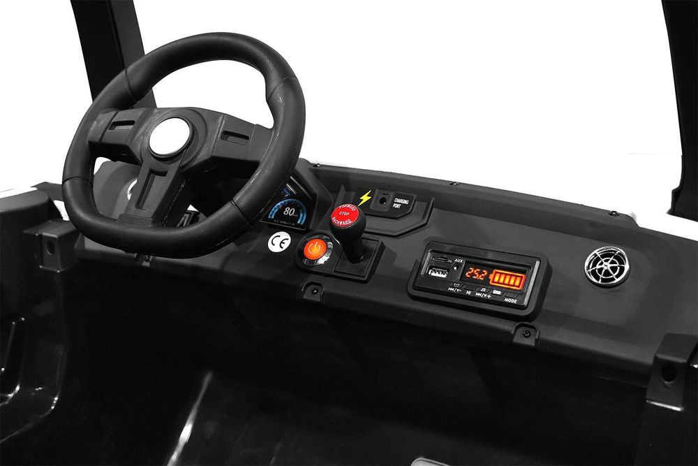 UTV electric pentru 4 copii KINDERAUTO BJX1929 24V 4x75W cu roti MOI