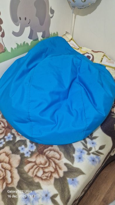 Fotoliu puf cu bilute polistiren