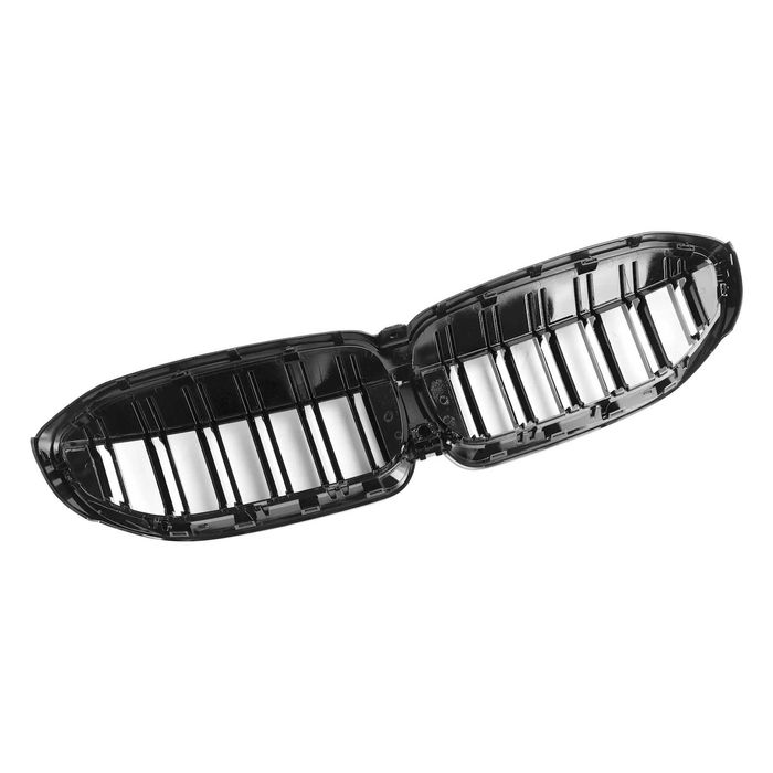 Grile Duble Bmw M Style Seria 3 G20 G21 2019-2022 Negru Lucios
