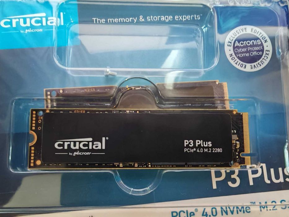 Crucial P3 Plus 4TB SSD диск PCIe 4.0 x4, NVMe, M.2 2280