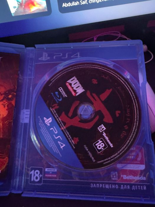 Doom Eternal Ps4-Ps5 диск