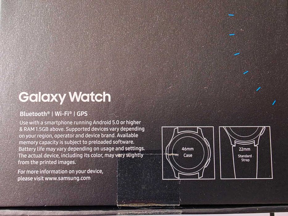 Samsung Galaxy Watch 46mm Silver – SM‑R800NZSAROM