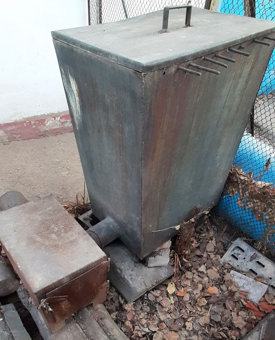 Коптильня самодельная