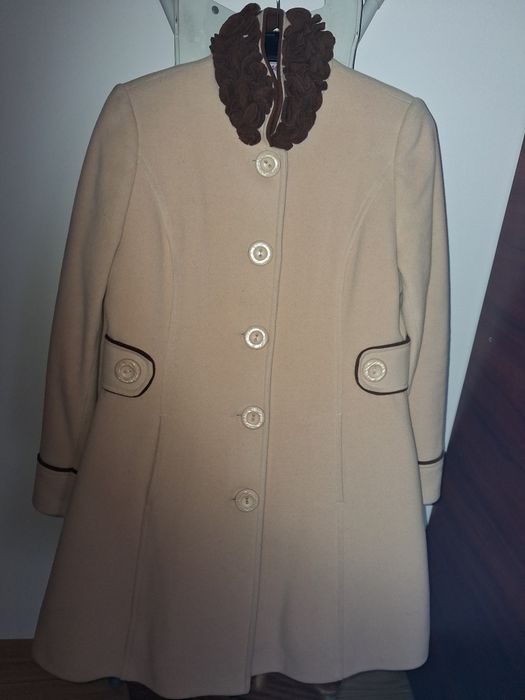 Palton de damă bej
