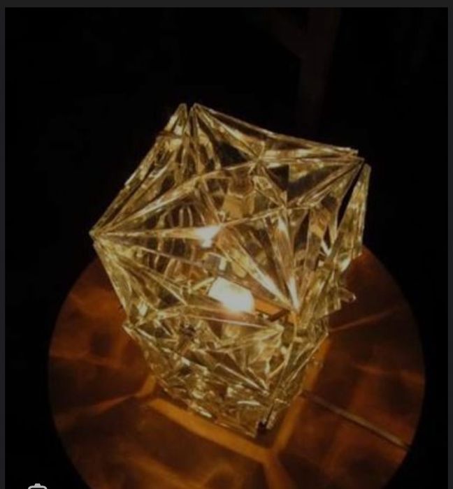 Хрустальные 4х угольные подвески для люстр СССР,ЧССР,комплектующие