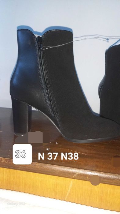 Дамски  боти от естествена кожа