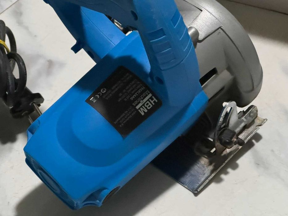 Ръчен циркуляр за рязане на плочки HBM 56279, 1400 W, 125 мм