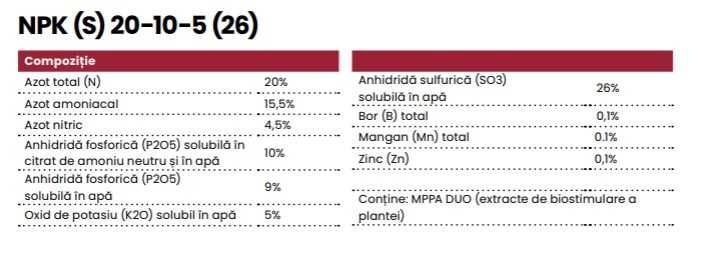 Ingrasamant solid DUOFERTIL Starter Professional Gazonul - 15kg
