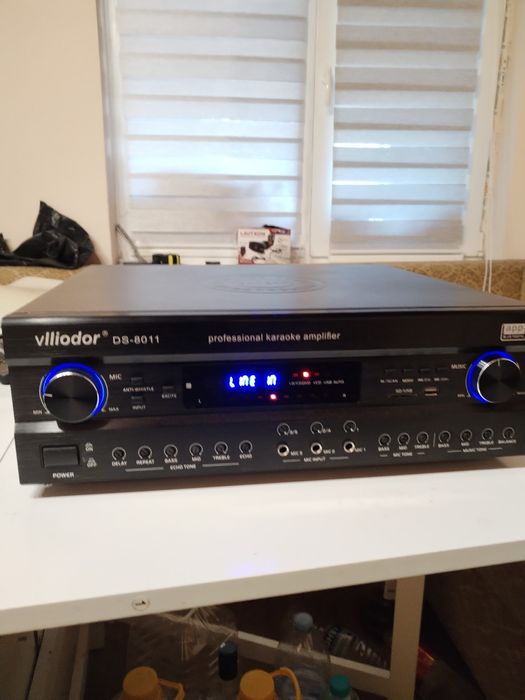 Усилвател Viliodor DS-8011 + Еквалайзер Phonic MQ-3229