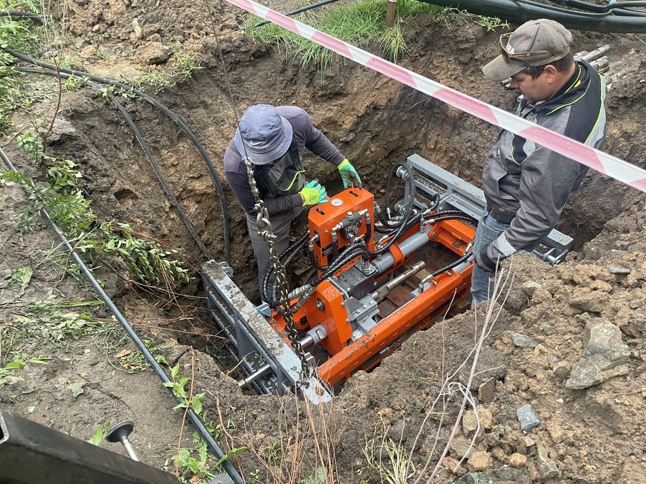 ГНБ прокол водопровод инженерные сети