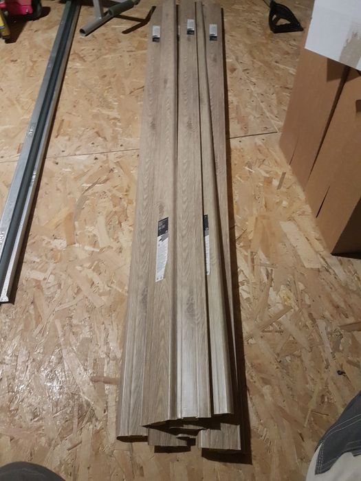 Plintă pvc stejar