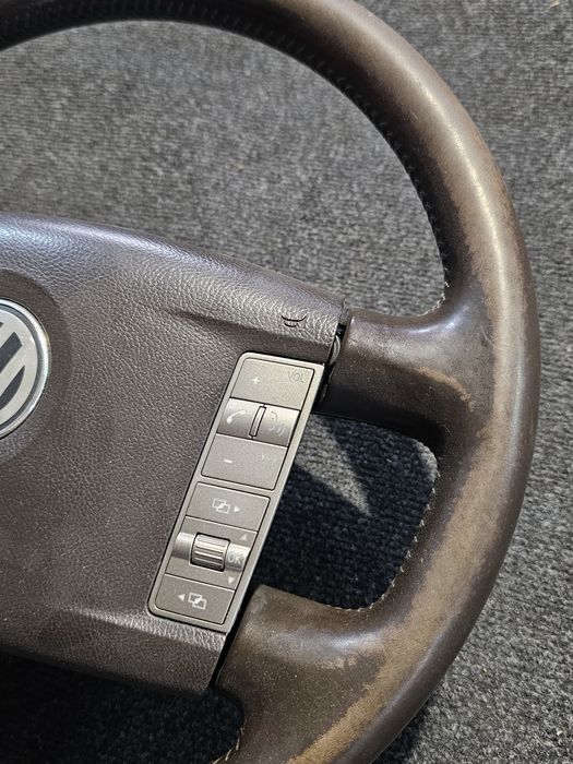 Volan piele + comenzi + incalzire Volkswagen Phaeton 2002 - 2010