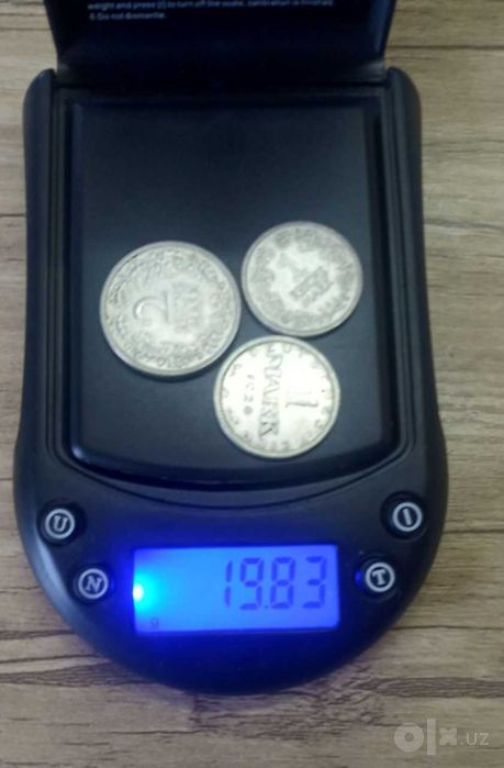 Монеты Германии (Веймарской республики) 3 серебро+1 шт