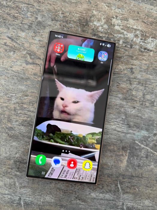 Samsung galaxy s24 ultra Titanium Orange