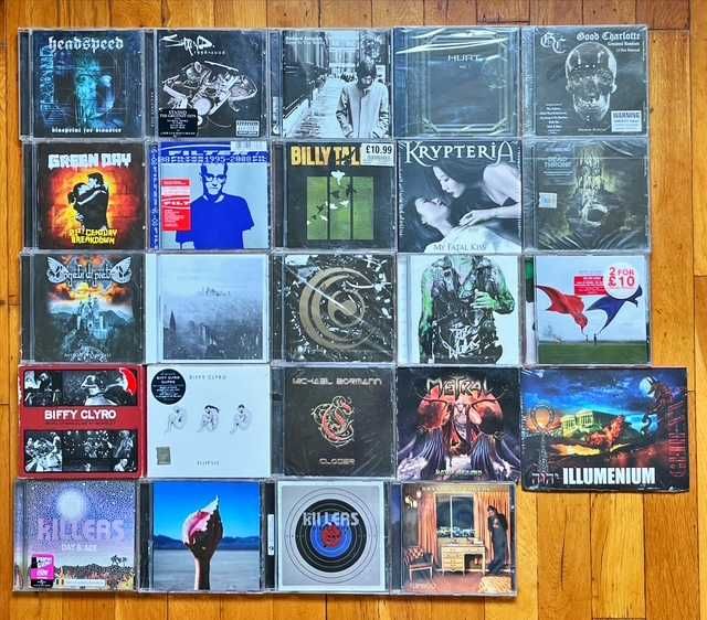 CD orig. rock: Wishbone Ash Queen Scorpions Yes Joplin Toto