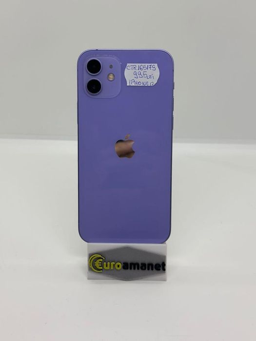 Telefon mobil Apple iPhone 12, 64GB, Baterie 80% -A-