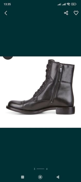 Ботинки женские Ecco 38 р демисезонные