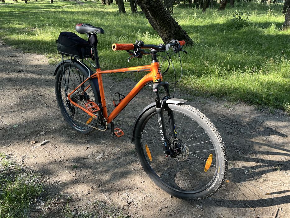 MTB hardtrail Cannondale Trail 4, cadru L, Deore, butuci Novatec