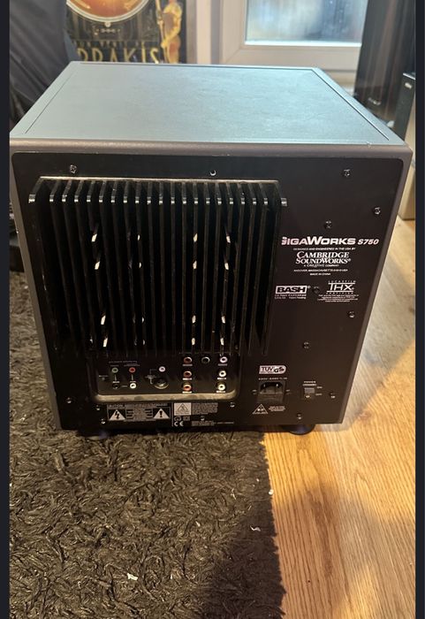 Sistem Audio 7.1 Creative Gigaworks S750 + Creative Elite Pro 7.1