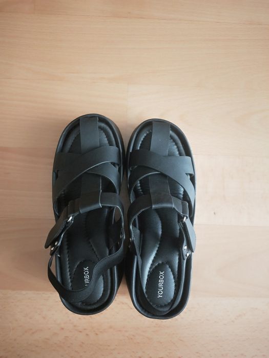 Босоножки на высокой платформе, 39 размер