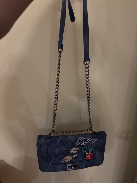 Дънкова дамска чанта Steve Madden