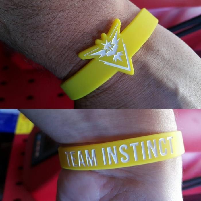Силиконови Гривни Pokemon GO - Team Valor,Mystic,Instinct