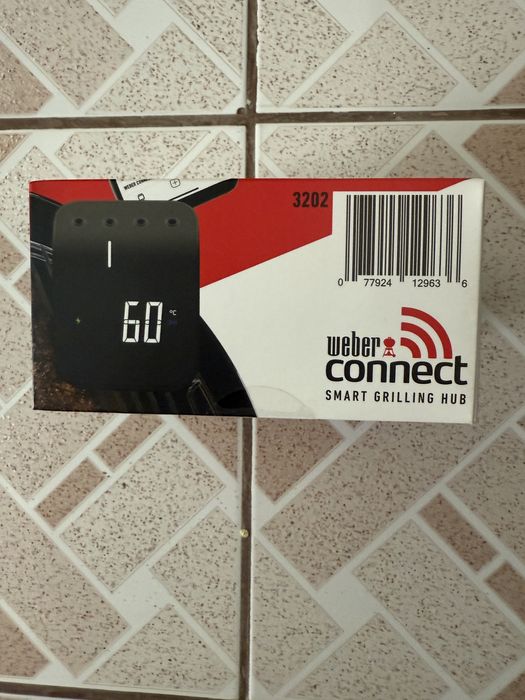 Weber Connect Smart, afisaj electronic, Wi-fi, bluetooth