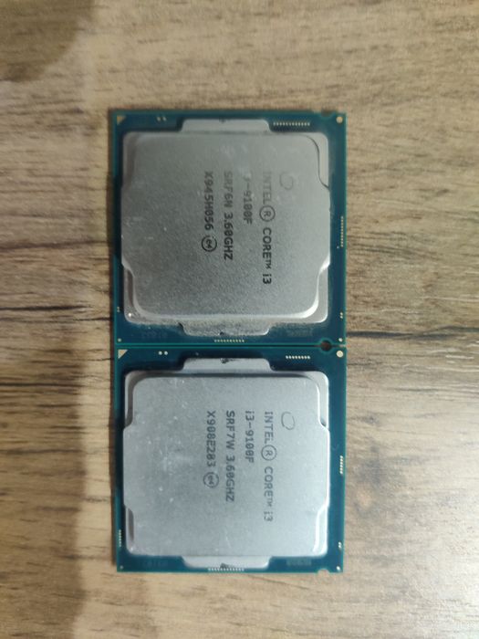 Intel core i3 9100f продаю 2 штуки