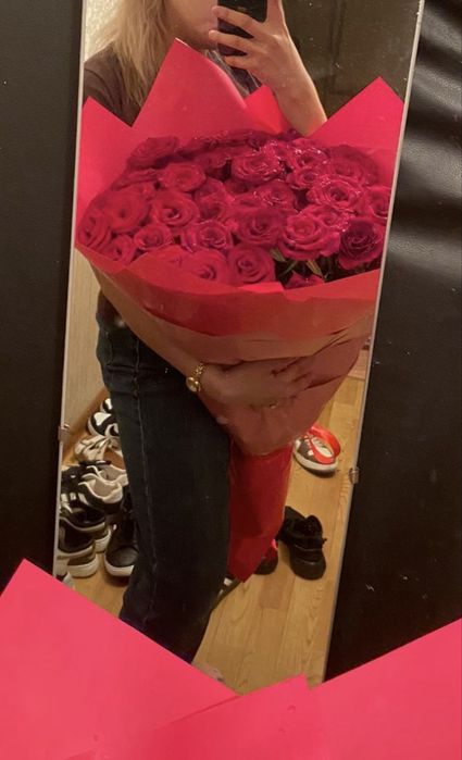 Розы букет 51 штук