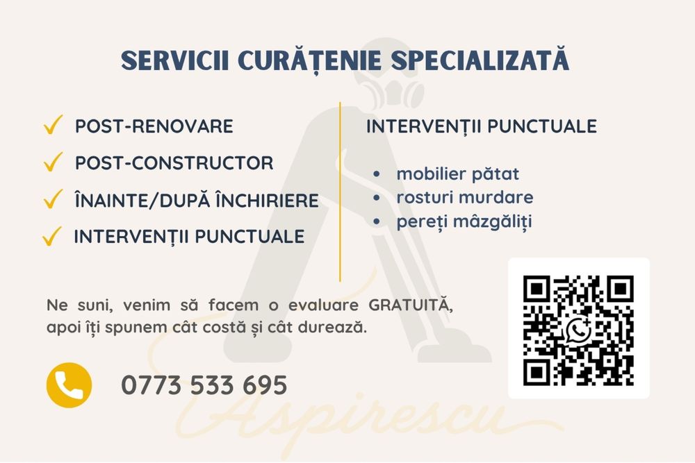 Servicii Curatenie Specializate