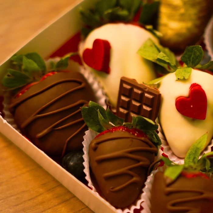 Клубника в шоколаде