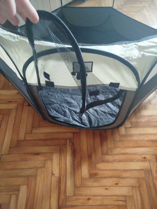 Голяма сгъваема кучешка кошара