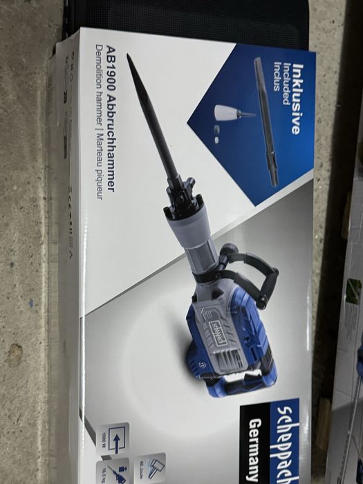 Ciocan demolator picamer Scheppach 1900w 60 jouli