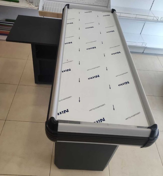 НОВО! Налични Касови модули / Каса за магазин 220cm. тъмно сив