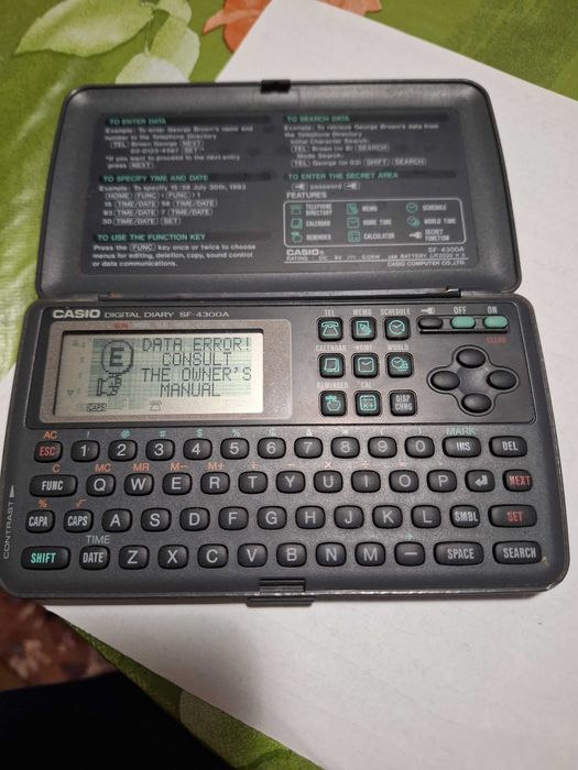 Organizator Casio digital diary SF-4300A