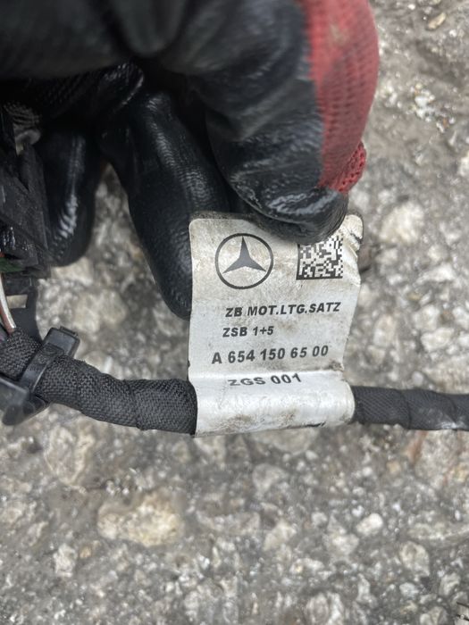 Инсталация двигател Мерцедес Е220 cdi w213 Двигател 654